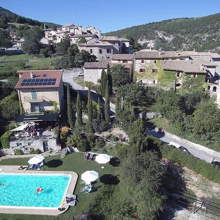 Agriturismo Roccagelli Vallo di Nera Екстериор снимка