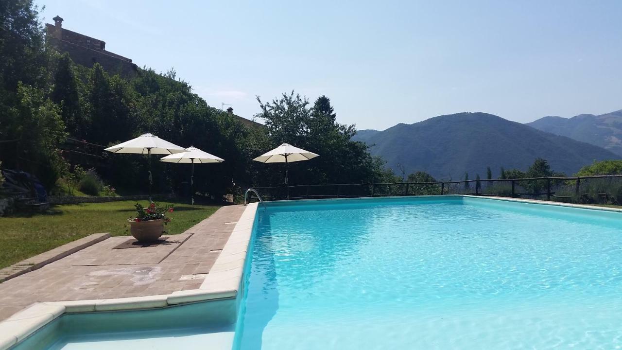 Agriturismo Roccagelli Vallo di Nera Екстериор снимка